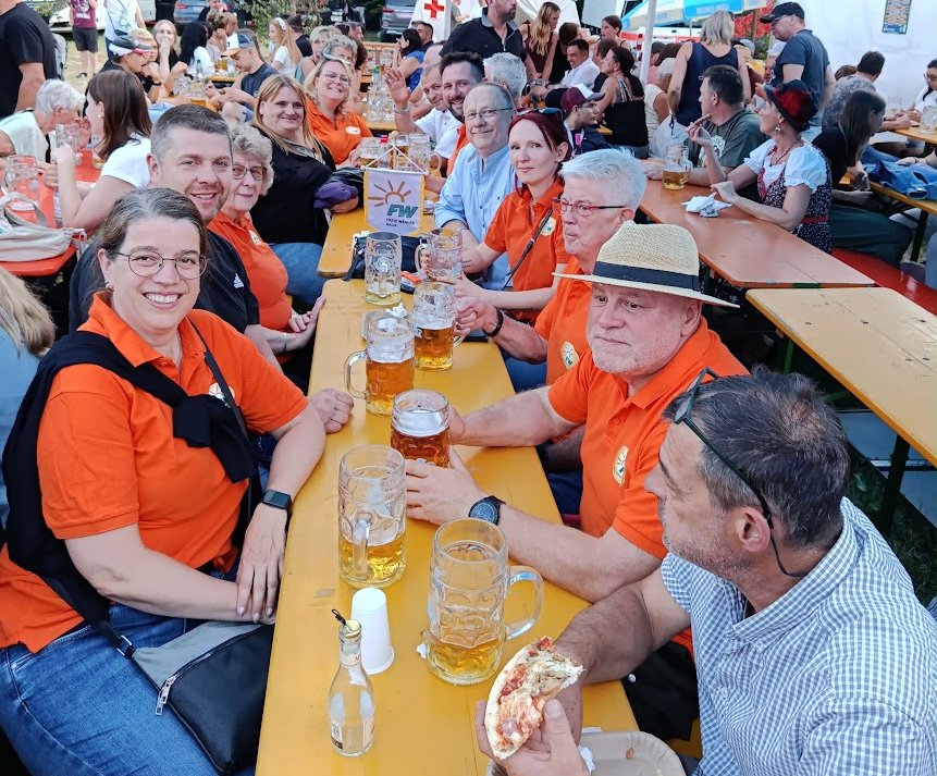 FWG feiert Festausklang beim 150. Nailaer Wiesenfest