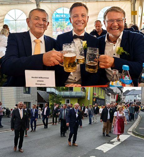 Freie Wähler beim Festwochenende im Frankenwald dabei