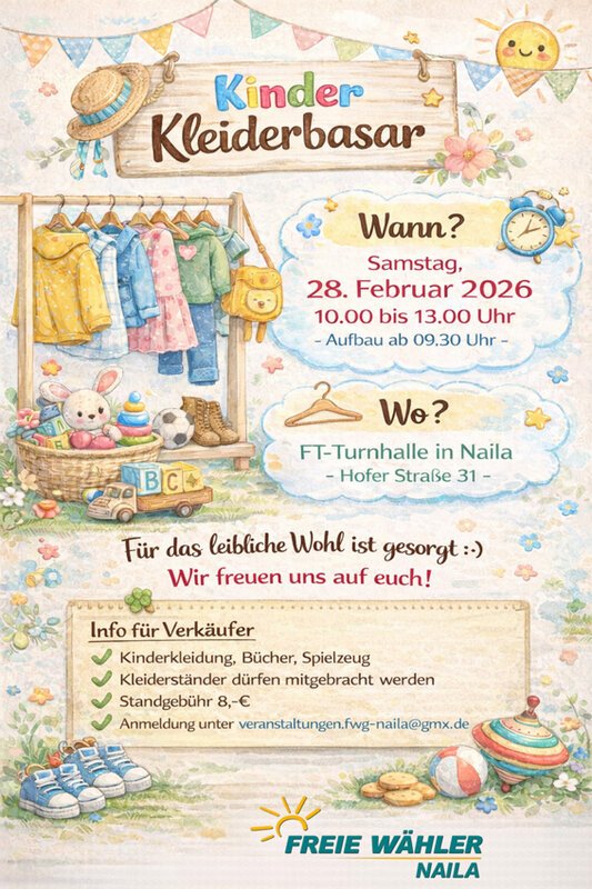 Erster Kinderkleiderbasar der FWG – Ein voller Erfolg!