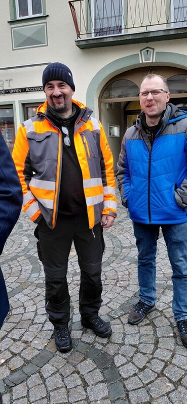 Regen? Na und! FWG Infostand war voller Herzlichkeit
