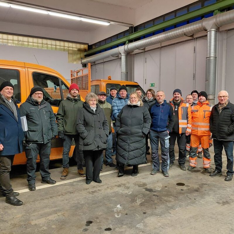 Besuch beim Stadtbauhof: Die unsichtbaren Helfer Nailas